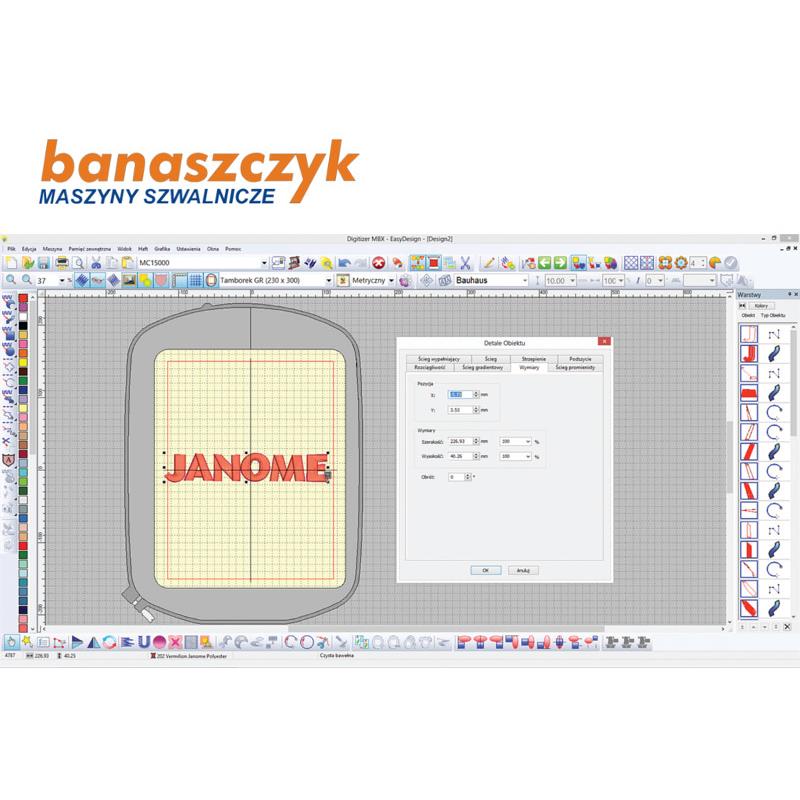 janome embroidery software